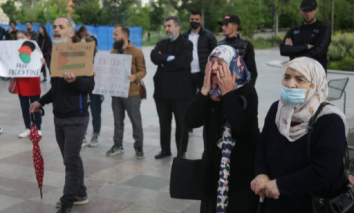 Në Tiranë protestohet në shenjë solidariteti për Palestinën