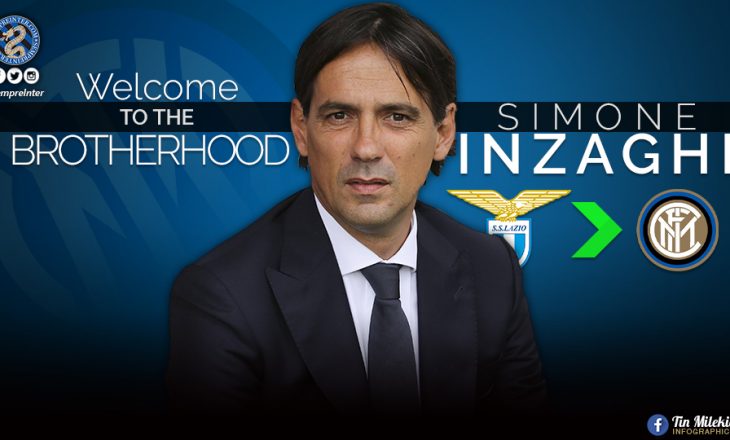 Lazio reagon në lidhje me zërat se Inzaghi do t’i bashkohet Interit