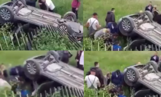 Aksident në rrugën Ferizaj-Shtime, lëndohen katër persona