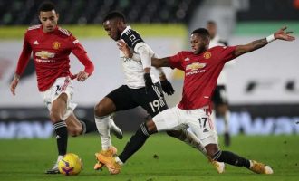 Manchester United ndalet në barazim në shtëpi me Fulhamin