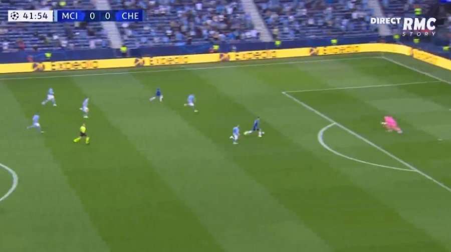 Chelsea e përfundon pjesën e parë me një gol epërsi ndaj Cityt në finalen e Championsit