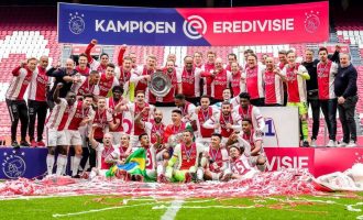 Ajax shpallet kampion i Holandës për të 35-tën herë në histori