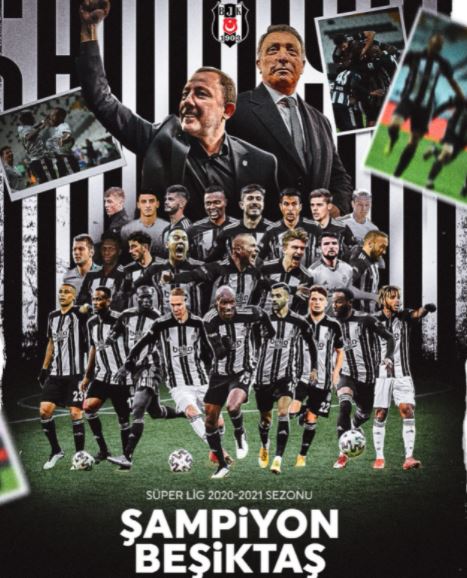 Besiktasi kampioni i ri në Superligën turke