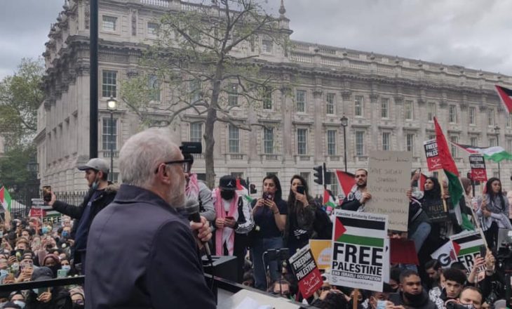 Lideri opozitar në Britani të Madhe fton njerëzit të solidarizohen me Palestinën