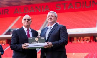 Kreu i FSHF-së uron FFK-në në pesë vjetorin e anëtarësimit në UEFA