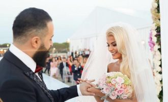 Marina feston ditëlindjen, Geti e uron me fjalët më të ëmbla