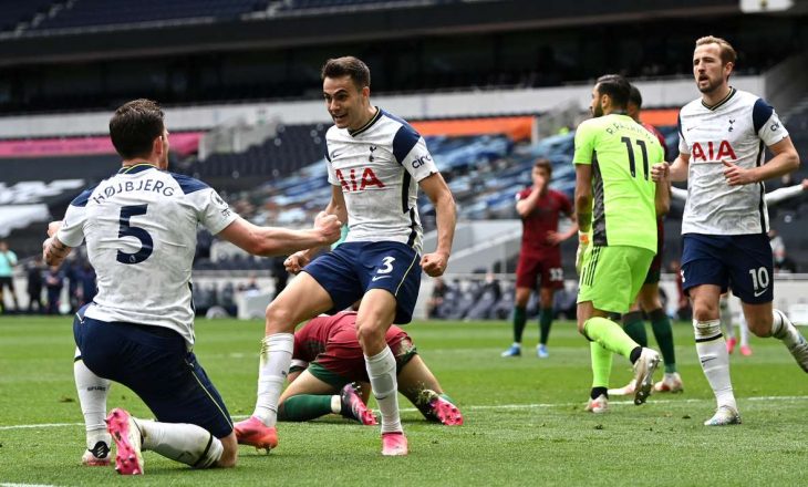 Tottenham fiton sfidën në shtëpi ndaj Wolvesit