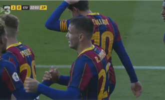 Manaj shënon gol për Barcelonën B