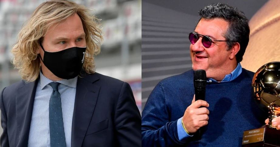 Nedved dhe Raiola diskutojnë për dyshen Donnarumma – Pogba