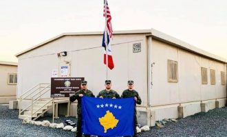 Ushtarët e FSK-së zbarkojnë në Kuvajt bashkë me Ushtrinë Amerikane