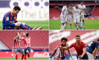 Titulli mbetet në Madrid – rezultatet e javës së 37-të në La Liga