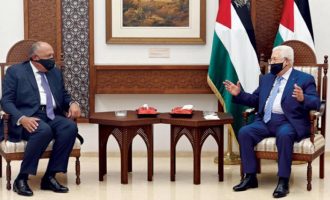 Presidenti palestines Abbas takohet me ministrin e Punëve të Jashtme të Egjiptit në Ramallah