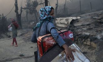 Zjarri në kampin e migrantëve Moria: Katër afganë dënohen me nga 10 vjet burg