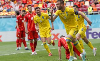 Ukraina shënon fitore të “vëshirë” përball Maqedonisë