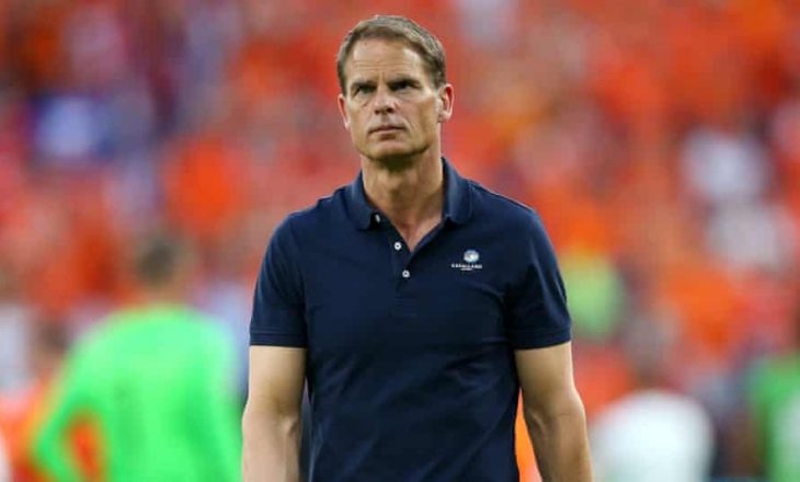 Holanda shkarkon Frank de Boer pas skualifikimit nga EURO 2020
