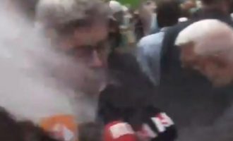 Pas Macronit e pëson edhe një politikan tjetër francez – mbi Jean-Luc Melenchon hedhin miell