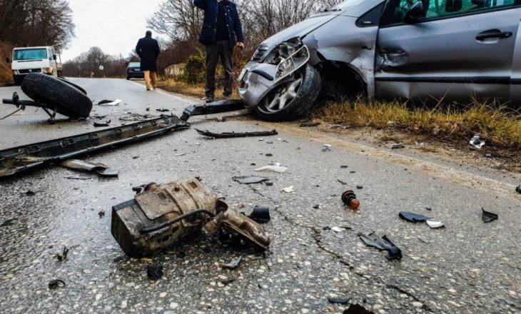 9 të lënduar në një aksident në rrugën Prishtinë-Podujevë
