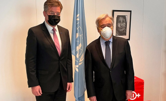 Lajçak flet me sekretarin e Kombeve të Bashkuara për dialogun Kosovë-Serbi