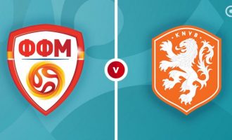 Maqedonia e Veriut – Holandë: Formacionet zyrtare