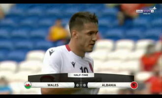 Përfundon pa gola pjesa e parë mes Uellsit dhe Shqipërisë