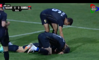 Kosova kalon në epërsi ndaj Gambisë