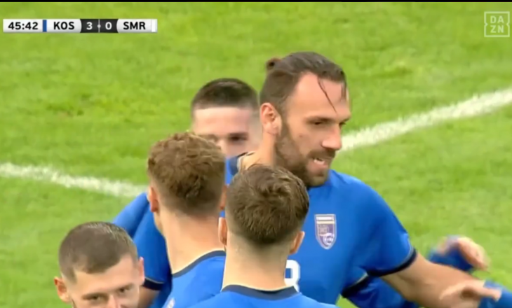 Vedat Muriqi kompleton hat-trickun kundër San Marinos