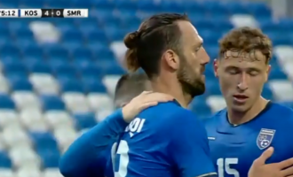 Vjen edhe goli i katërt i Kosovës përballë San Marinos