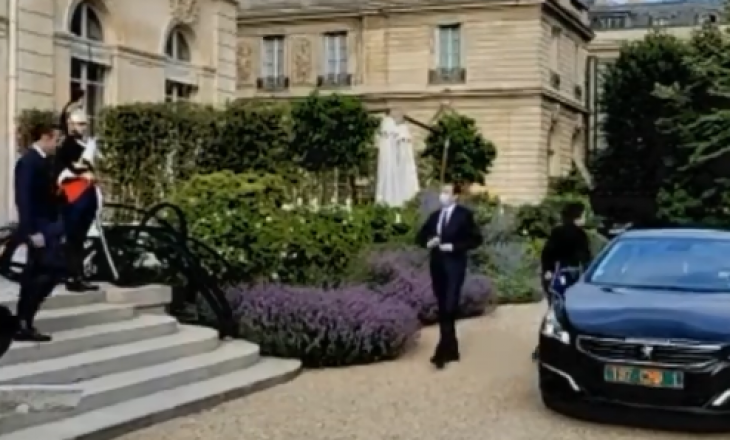 Presidenti Macron pret në takim kryeministrin Kurti