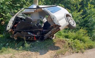 Vetë-aksident në fshatin Siqevë të Prishtinës, lëndohet rëndë ngasësi i automjetit