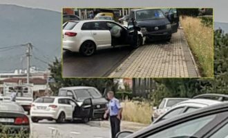 Gjashtë të lënduar në një aksident trafiku në rrugën Klinë-Istog