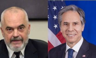 Antony Blinken takohet sot me kryeministrin Rama në Bruksel