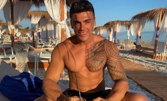 Pas ndarjes nga Tea, Bearti shijon pushimet me këtë kaqurrele