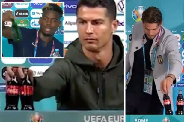 Yjet e EURO 2020 do të gjobiten nëse heqin pijet e sponsorëve nga tavolina