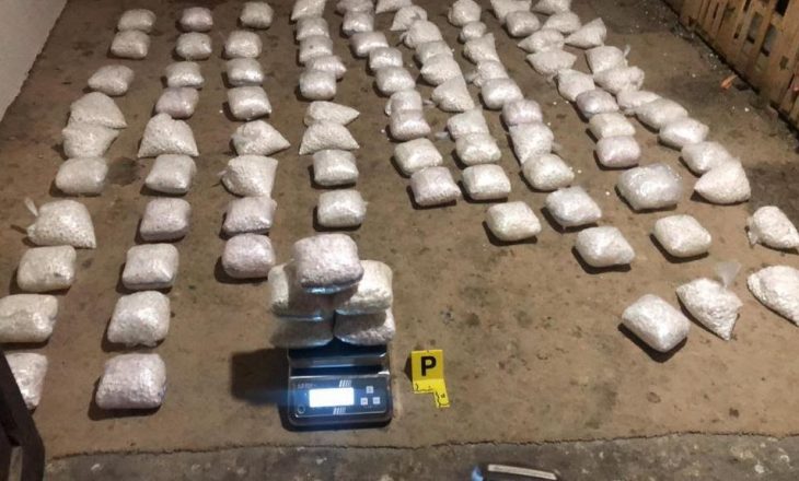 Policia arreston gjashtë persona – konfiskon mbi 82 kilogramë substancë narkotike
