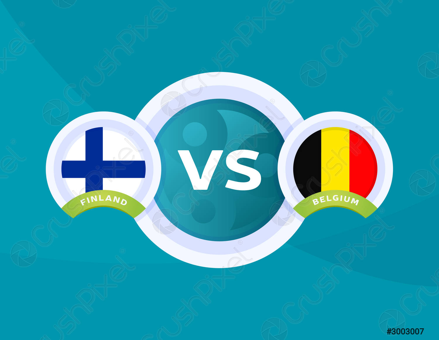 Belgjikë – Finland: Formacionet zyrtare