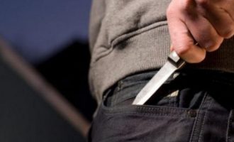 Therje me thikë në Obiliq