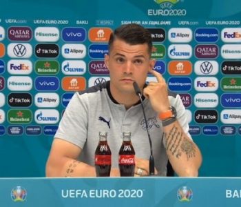 Xhaka, Shaqiri e Mehmedi gati për ballafaqim me Uellsin