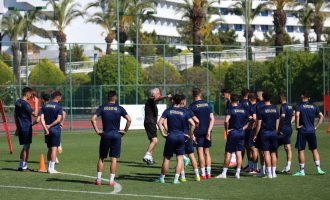 Dardanët zhvilluan stërvitjen e fundit para ndeshjes ndaj Guinesë