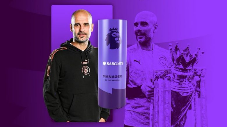 Pep Guardiola shpallet trajneri i vitit në Premier League