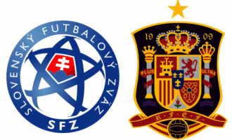 Sllovaki – Spanjë: Formacionet zyrtare