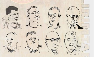 OVL-UÇK proteston përmes artin në mbrojtje të çlirimtarëve