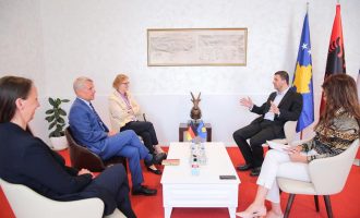 Krasniqi takon diplomatët gjermanë: Kosovës i duhet perspektivë e qartë euroatlantike