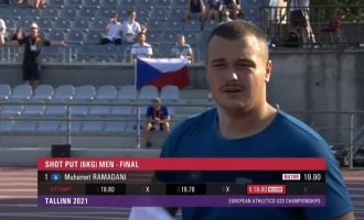 Muhamet Ramadani, kampion i Evropës U-20