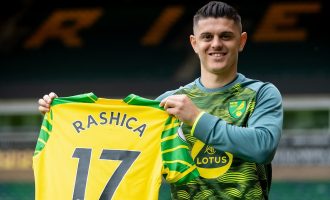 Milot Rashica prezantohet te Norwich City