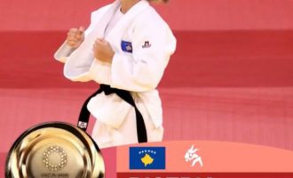 Kryediplomatja uron për medaljen e artë olimpike të Kosovës