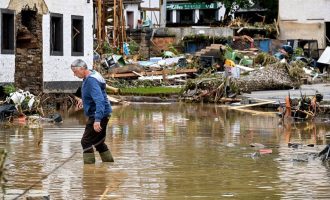 Mbi 80 të vdekur nga përmbytjet në Gjermani, Merkel premton mbështetje për familjet e prekura