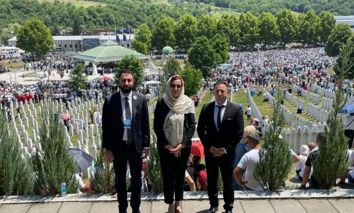 Mehaj kërkon drejtësi edhe për masakrat e Kosovës te Memoriali i Gjenocidit në Srebrenicë