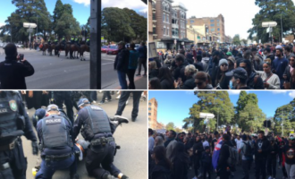 Mijëra qytetarë po protestojnë në Australi, shkaku i masave COVID-19