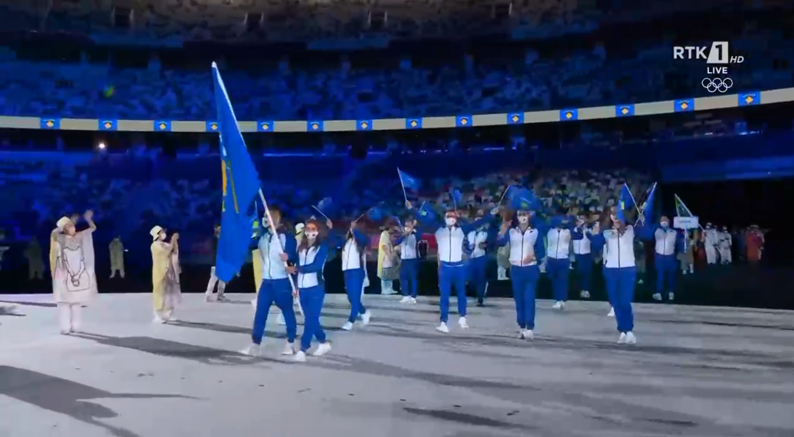 Kosova parakalon në ceremoninë hapëse të Lojërave Olimpike