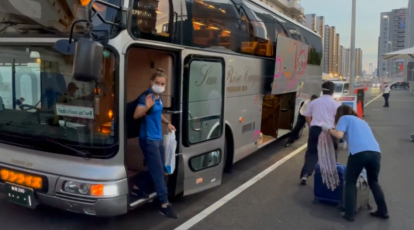 Ekipi olimpik i xhudos arrinë në fshatin Olimpik (Pamje)